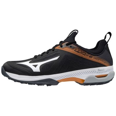 Zapatillas Hockey Mizuno WAVE Panthera Hombre - Negros / Blancos - Chile M203YGQWTZ